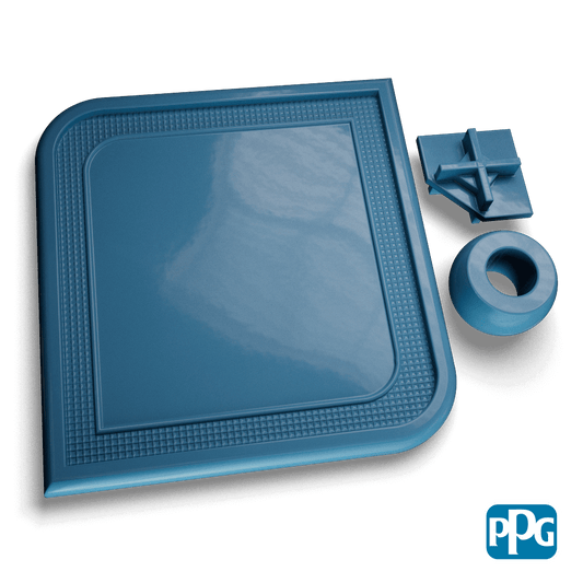 Small Batch PPG Powder Coatings RAL 5023 DISTANT BLUE