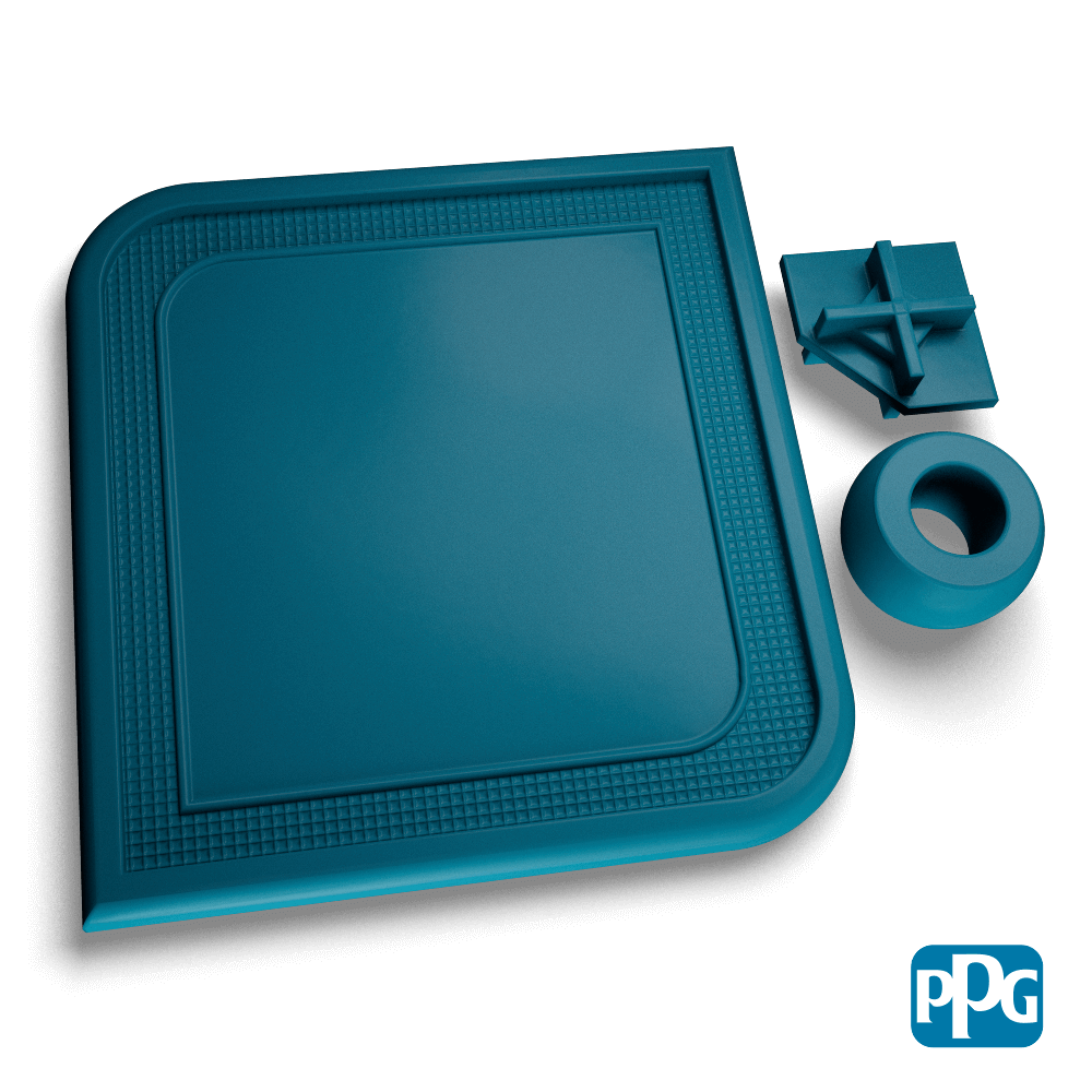 RAL 5009 AZURE BLUE MATTE
