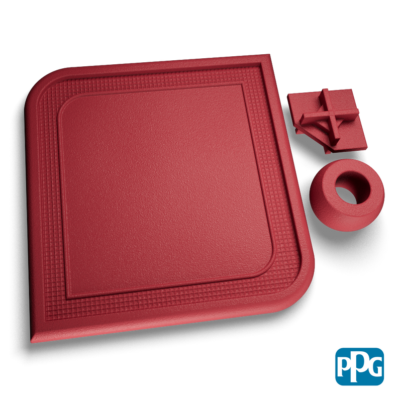 RED TEXTURE POLYESTER  T1-404