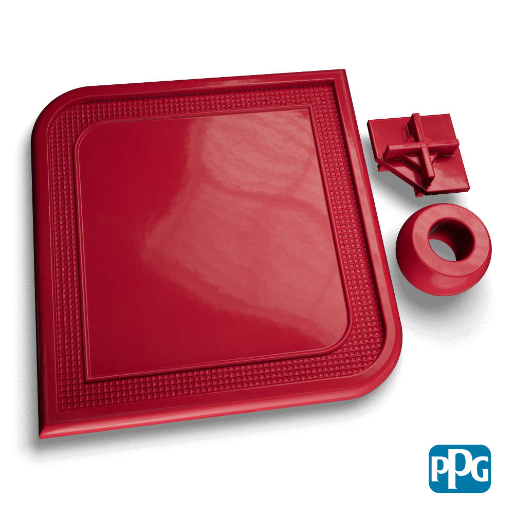 Small Batch PPG Powder Coatings RAL 3031 ORIENT RED