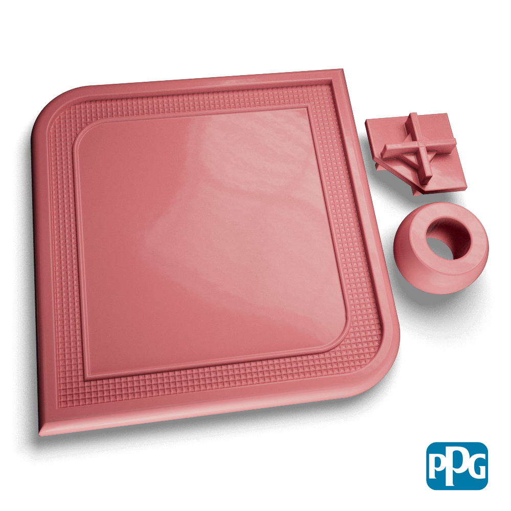 ★87MM★ Mmlg SMMR ACTIVITY MELGE HFT POWDER PINK Small Batch PPG Powder Coatings RAL 3014 ANTIQUE PINK