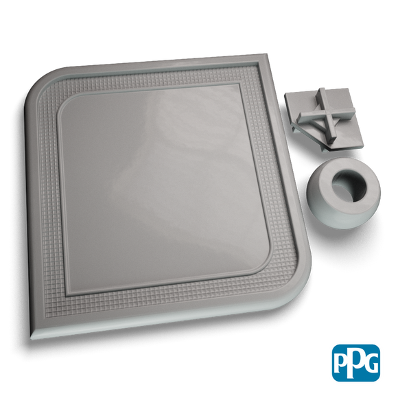 REFLECTION SILVER POLYESTER	T3-9192