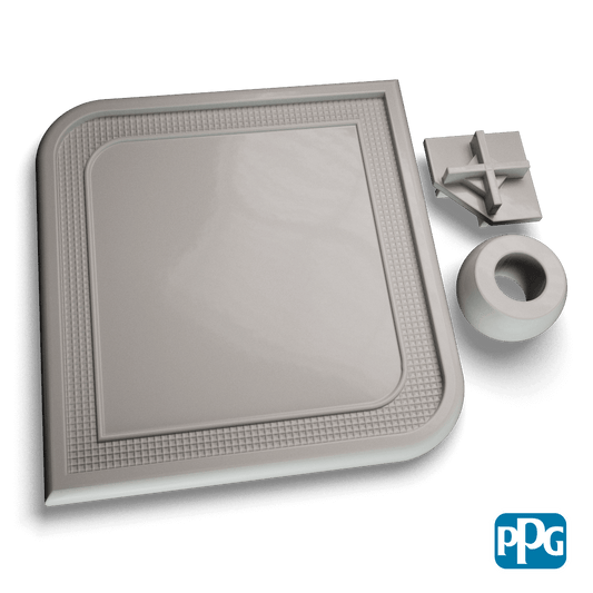 Small Batch PPG Powder Coatings RAL 7004 SIGNAL GRAY AAMA 04