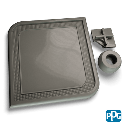 RAL 7005 MOUSE GRAY powder coating color swatch image