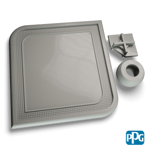 Small Batch PPG Powder Coatings RAL 7042 TRAFFIC GRAY A