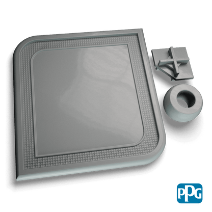 RAL 7046 TELEGRAY 2 powder coating color swatch image