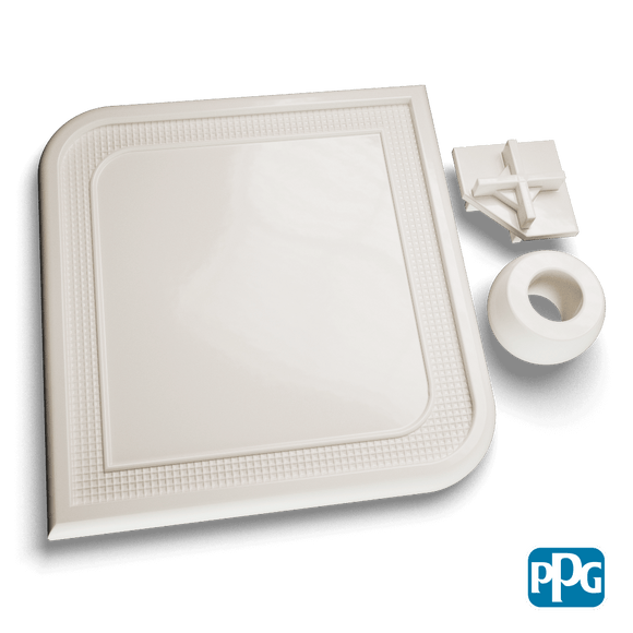 Small Batch PPG Powder Coatings RAL 9010 PURE WHITE LC