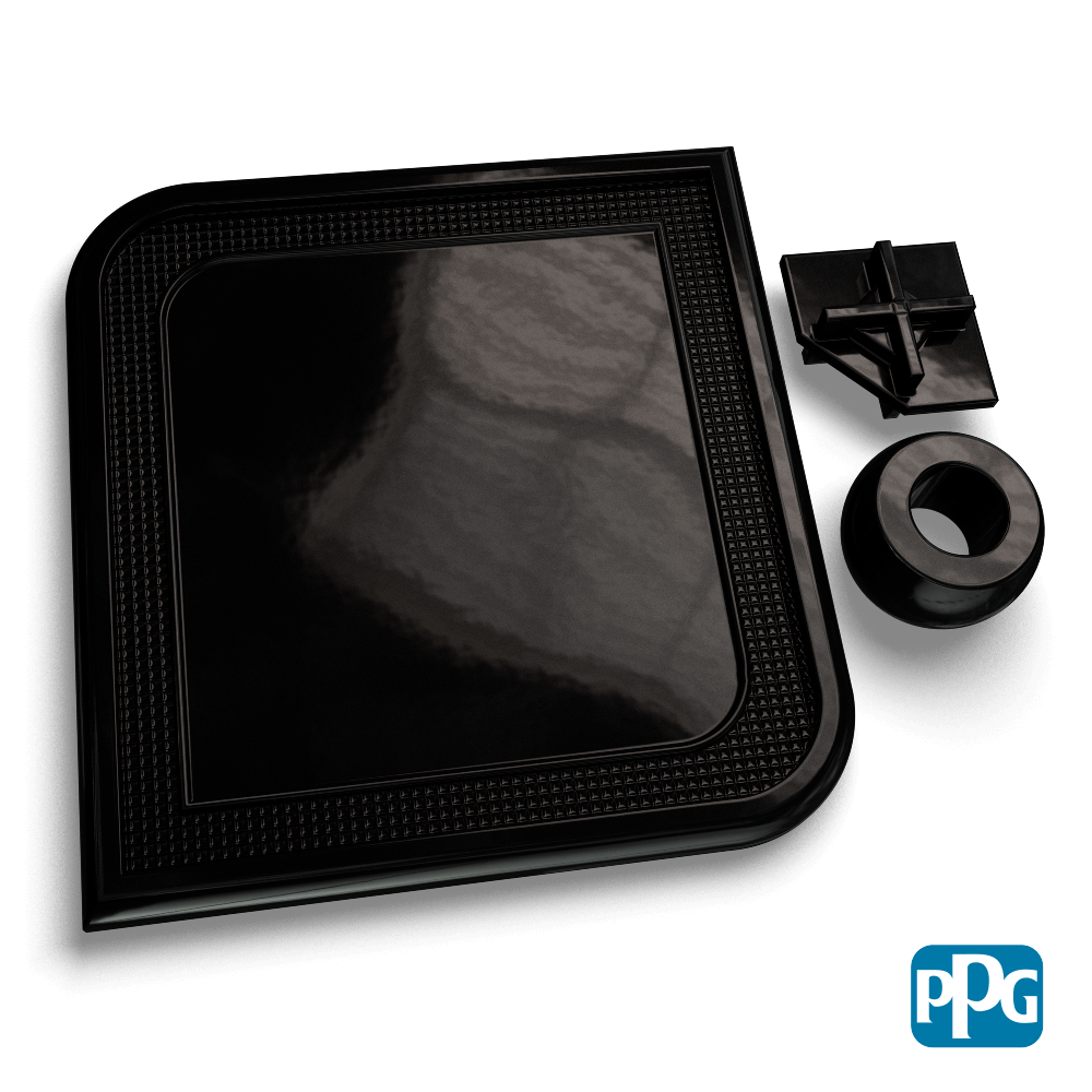 Prismatic Powders ® Flatter Black Lb Premium Powder Coating