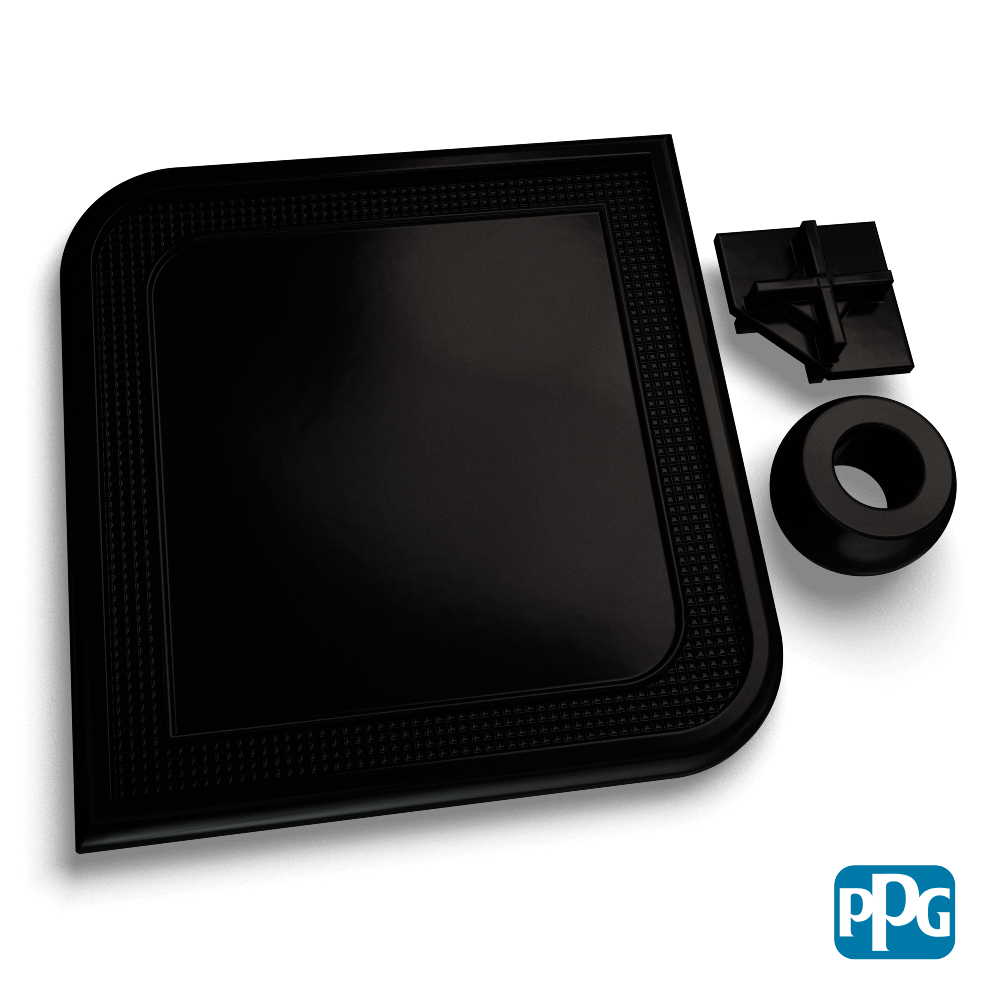 BLACK SATIN Ultra Durable HAA POLYESTER