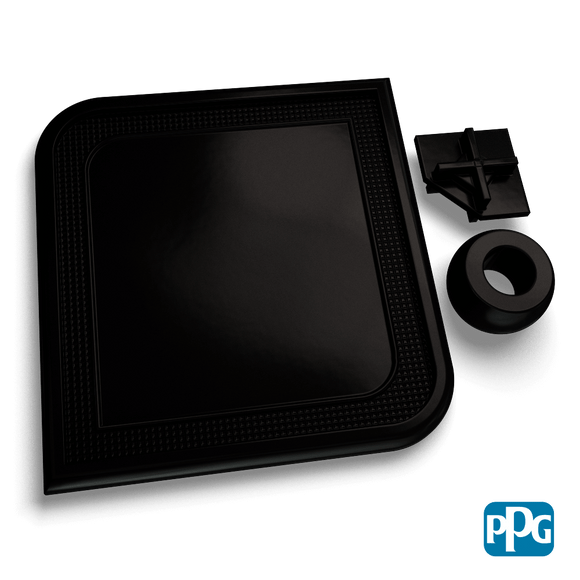 RAL 9005 JET BLACK MATTE PANEL