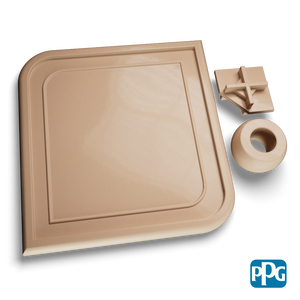 CARAMEL powder coating color swatch image