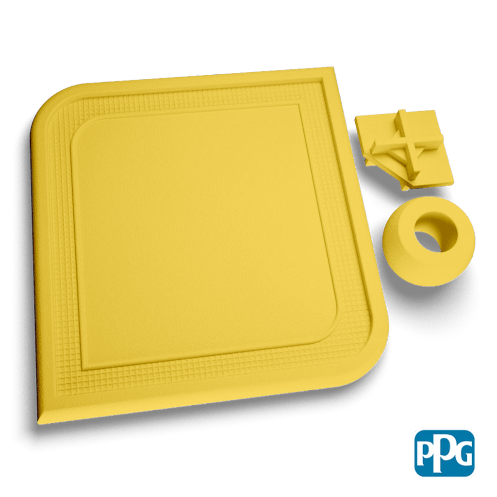 NON SKID SAFETY YELLOW TEX