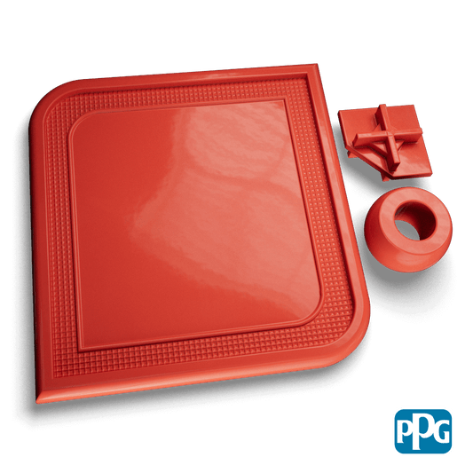 Orange Powder Coating