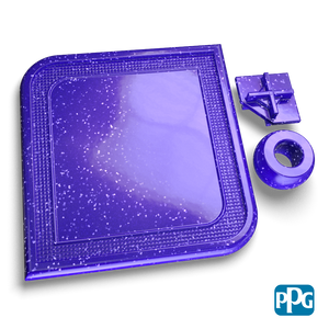 PURPLE STARLIGHT Powder Coating