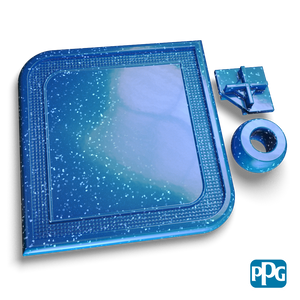BLUE STARLIGHT LC Powder Coating