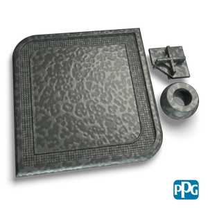 SILVER HAMMERTONE PCTT73103 Powder Coating