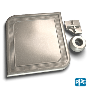 Bonded Silver Sparkle Powder Coating