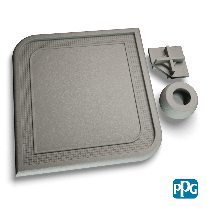 RAL 7037 DUSTY GREY TEXTURE