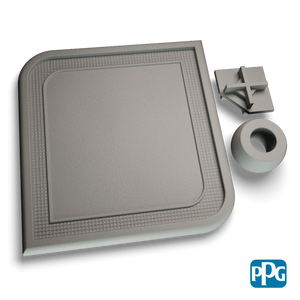 RAL 7037 DUSTY GREY TEXTURE