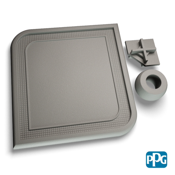 RAL 7037 DUSTY GREY TEXTURE