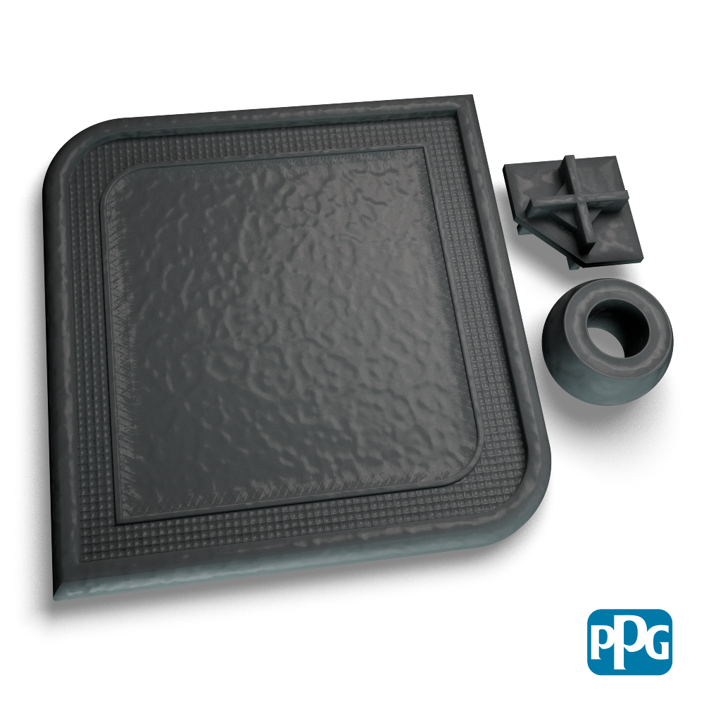 RAL 7016 ANTHRACITE GRAY STRUCTURE Powder Coating