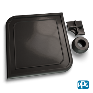 BLACK STRUCTURE powder coating color swatch image