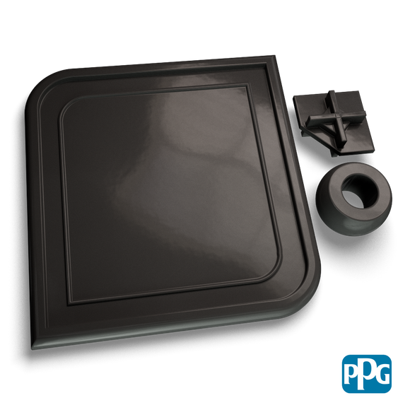 BLACK STRUCTURE powder coating color swatch image