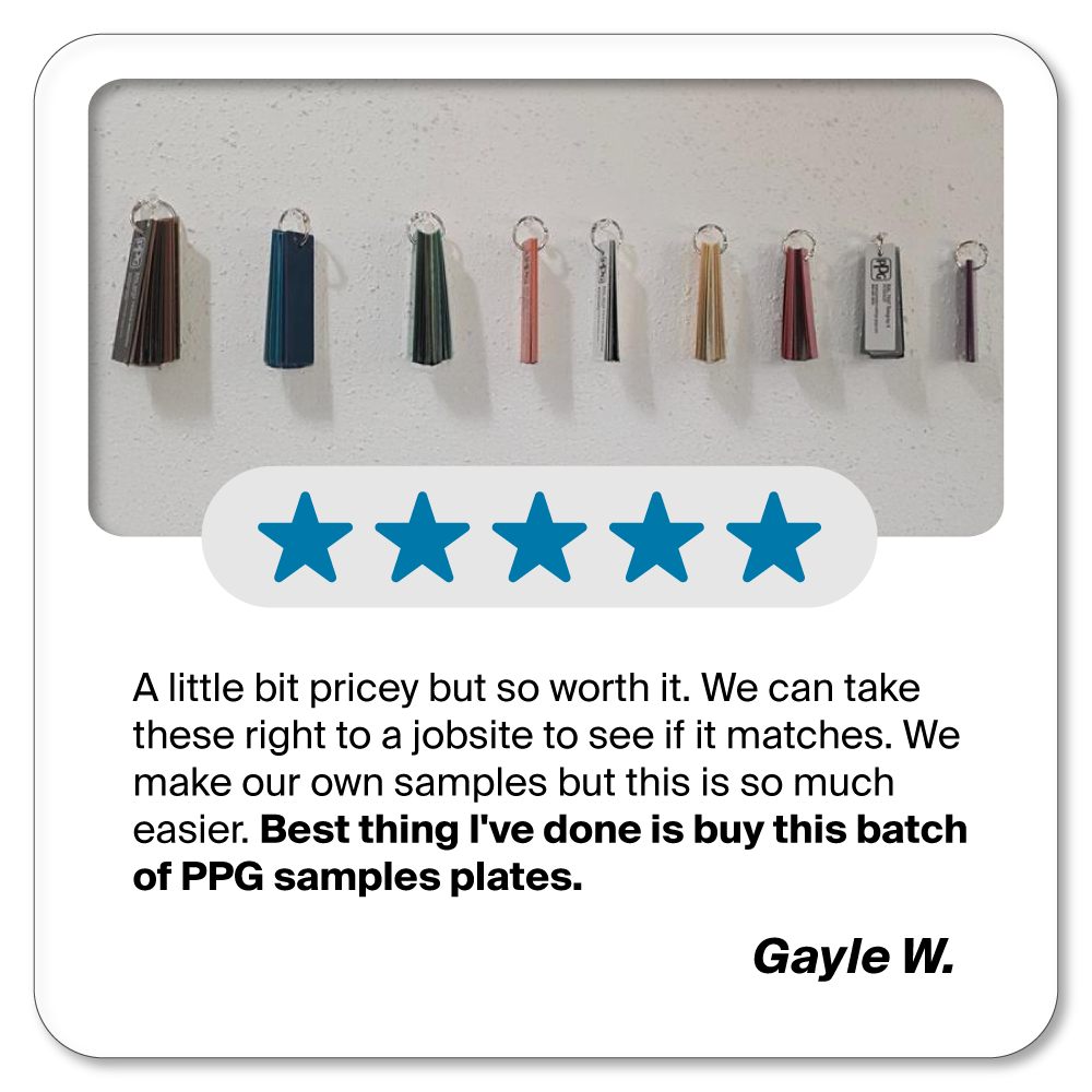 RAL Color Sample Book - 191 RAL Powder Coated Metal Panels | PPG Powder ...