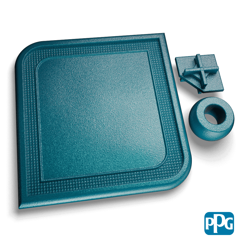 RAL 5009 AZURE BLUE TEXTURE