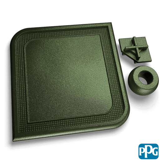 SMALL BATCH RAL 6020 CHROME GREEN TEXTURE AAMA 04