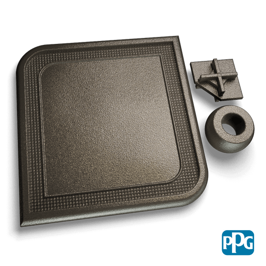SMALL BATCH RAL 7022 UMBRA GRAY TEXTURE AAMA 04